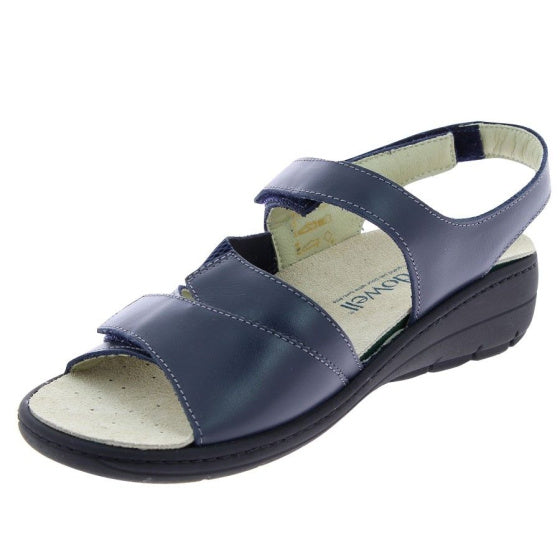 sandale orthopédique femme podowell bleu
