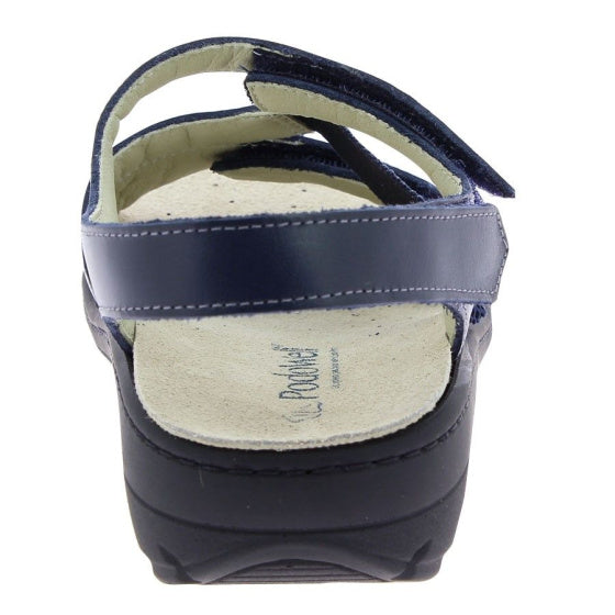 sandale orthopédique femme podowell bleu