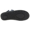 Sandales Orthopédiques Femme PODOWELL Bleue Triple Velcro