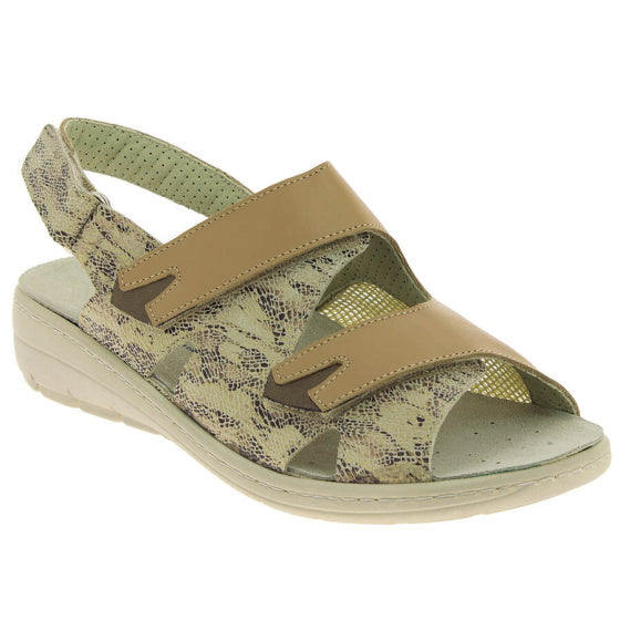 sandale orthopédique femme podowell beige