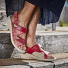 sandale orthopédique femme podowell rouge