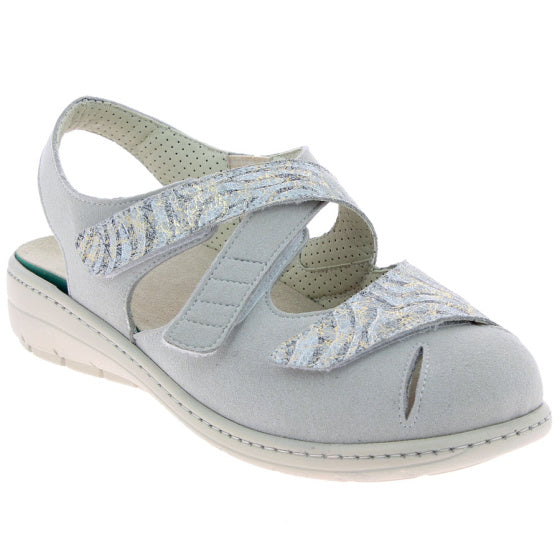 sandale orthopédique femme podowell gris