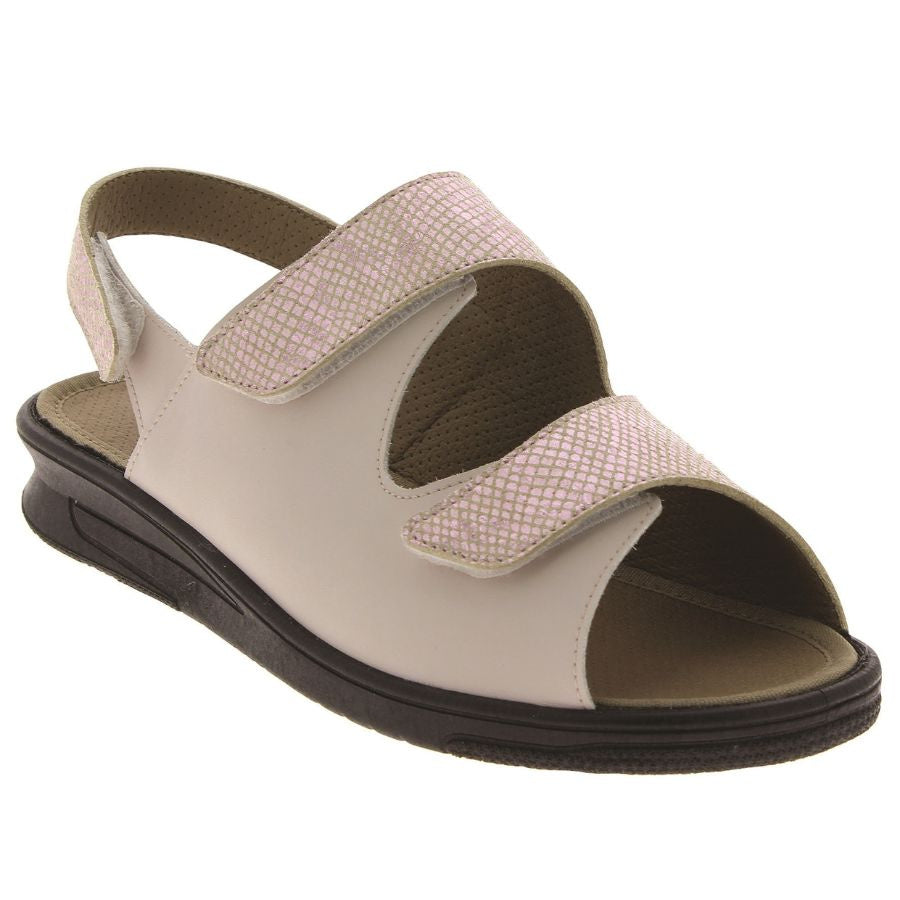 sandale orthopédique femme podowell rose